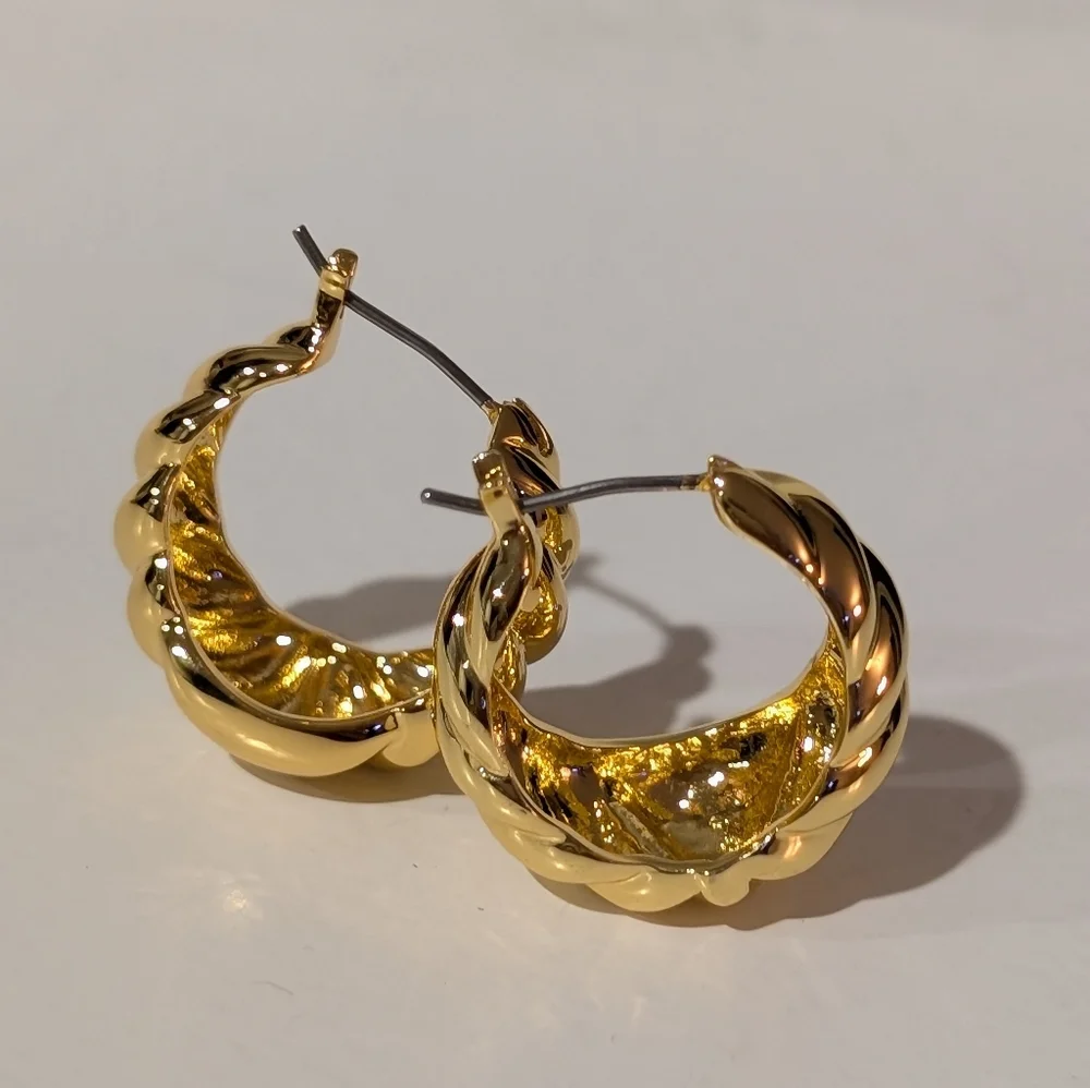 Kate Spade Twisted Gold Earrings